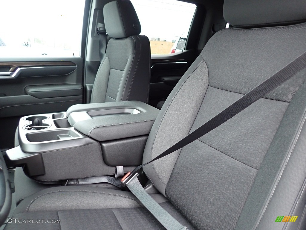 Jet Black Interior 2023 Chevrolet Silverado 1500 RST Crew Cab 4x4 Photo #145522226
