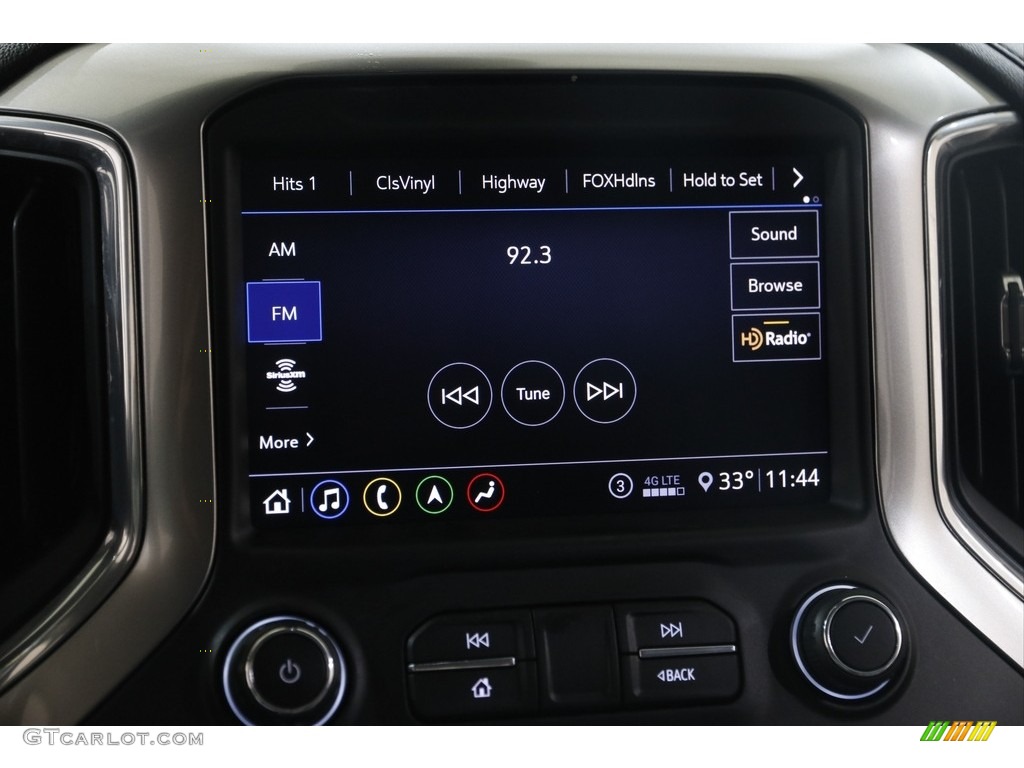 2020 Silverado 2500HD LTZ Crew Cab 4x4 - Northsky Blue Metallic / Jet Black photo #10