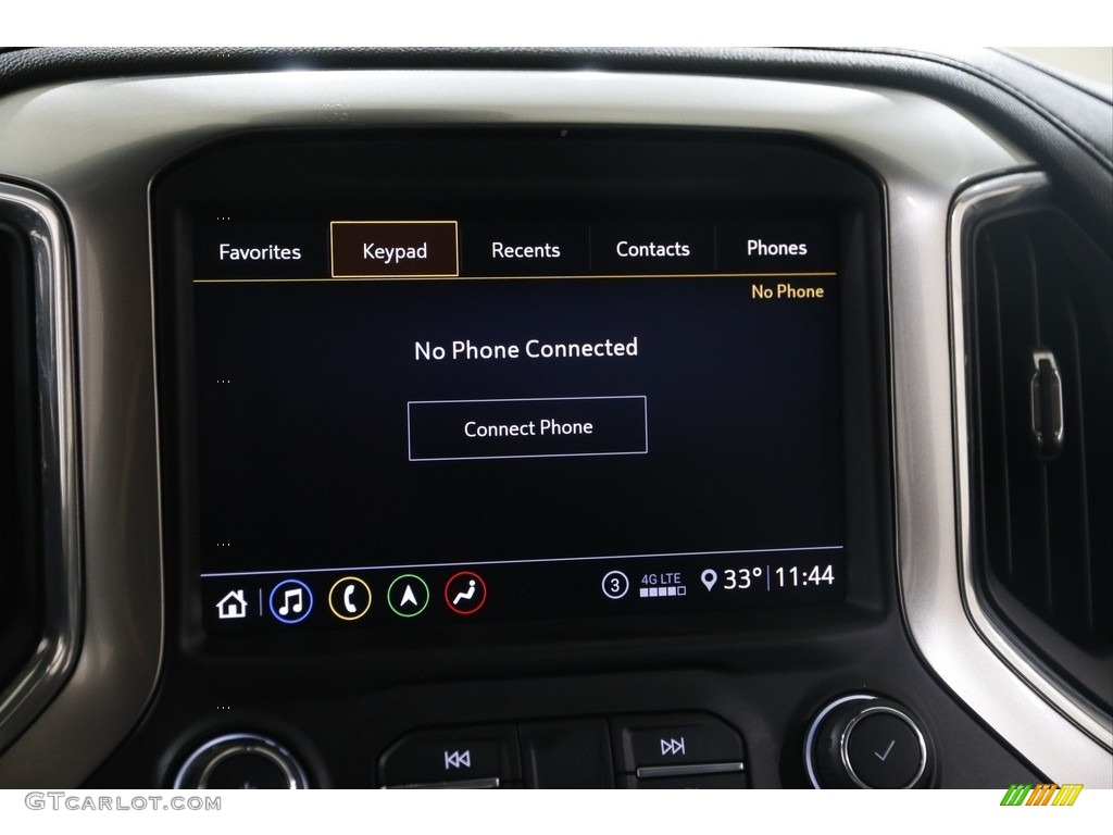 2020 Silverado 2500HD LTZ Crew Cab 4x4 - Northsky Blue Metallic / Jet Black photo #11