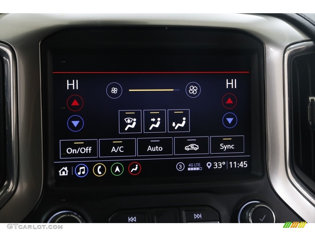 2020 Silverado 2500HD LTZ Crew Cab 4x4 - Northsky Blue Metallic / Jet Black photo #13