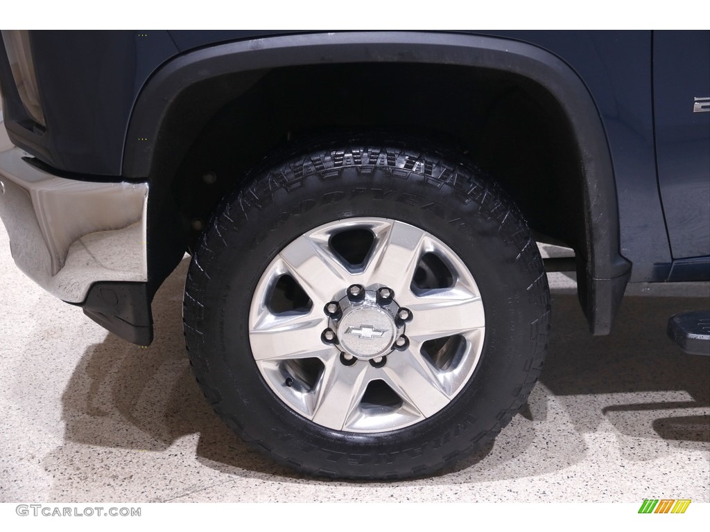 2020 Silverado 2500HD LTZ Crew Cab 4x4 - Northsky Blue Metallic / Jet Black photo #22