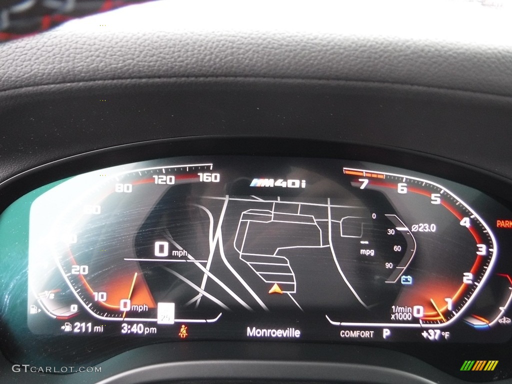 2022 BMW X3 M40i Gauges Photo #145523144