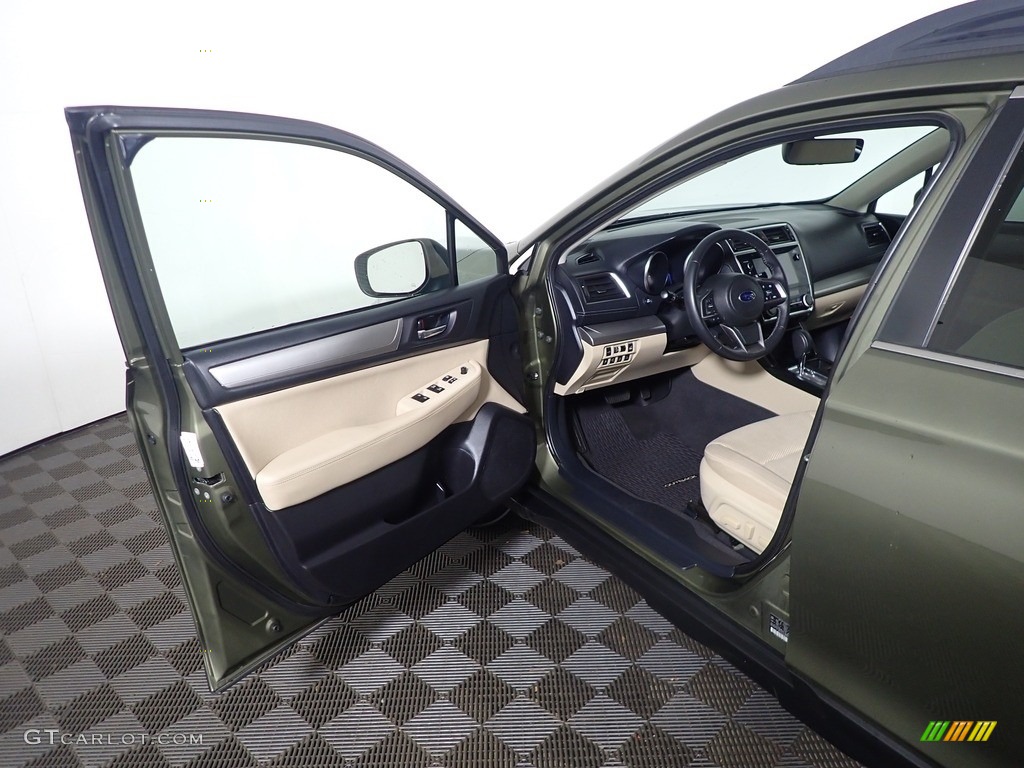 2019 Outback 2.5i Premium - Wilderness Green Metallic / Warm Ivory photo #17