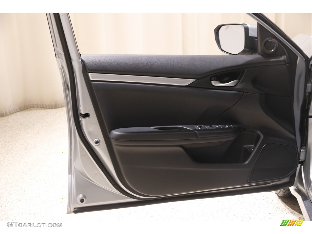 2021 Honda Civic Sport Sedan Black Door Panel Photo #145524614