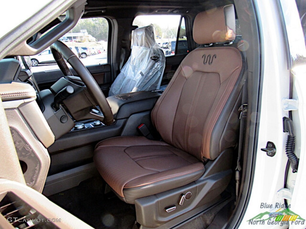 King Ranch Java Interior 2022 Ford Expedition King Ranch Max 4x4 Photo #145524749