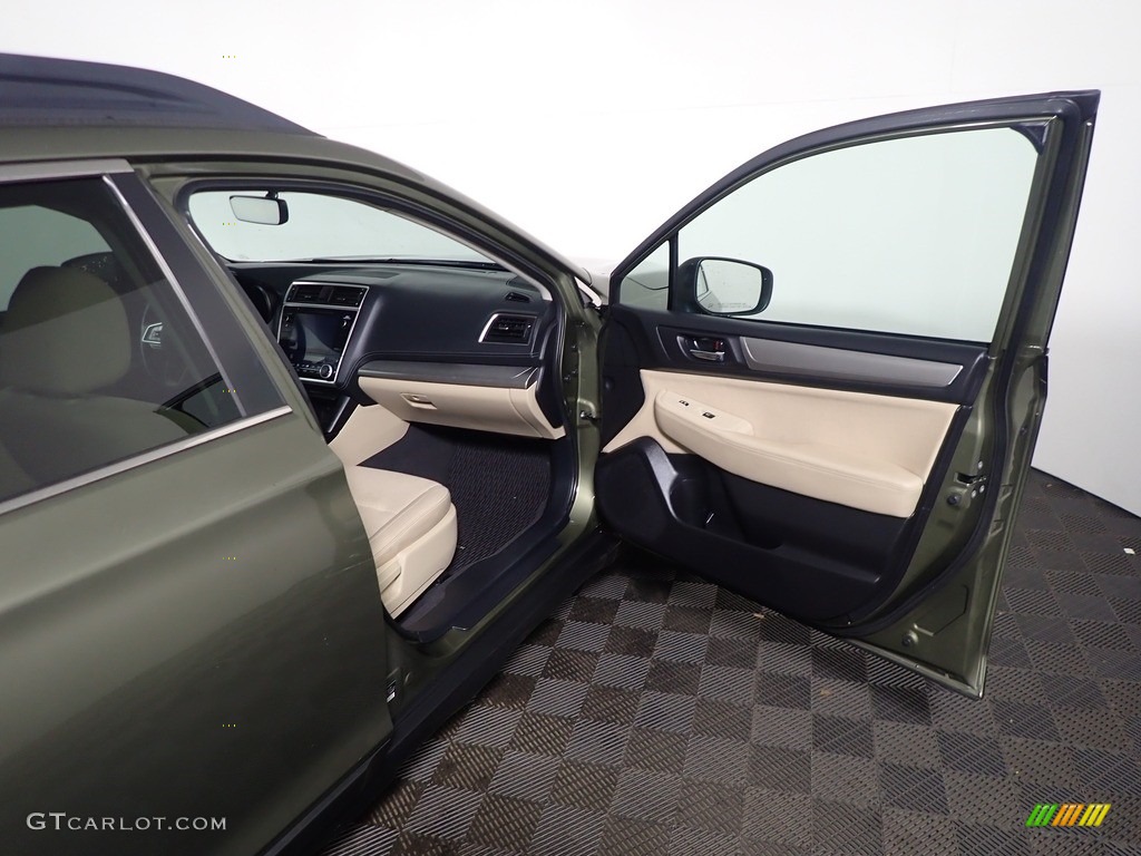 2019 Outback 2.5i Premium - Wilderness Green Metallic / Warm Ivory photo #35