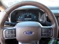 2022 Ford Expedition King Ranch Java Interior Steering Wheel Photo