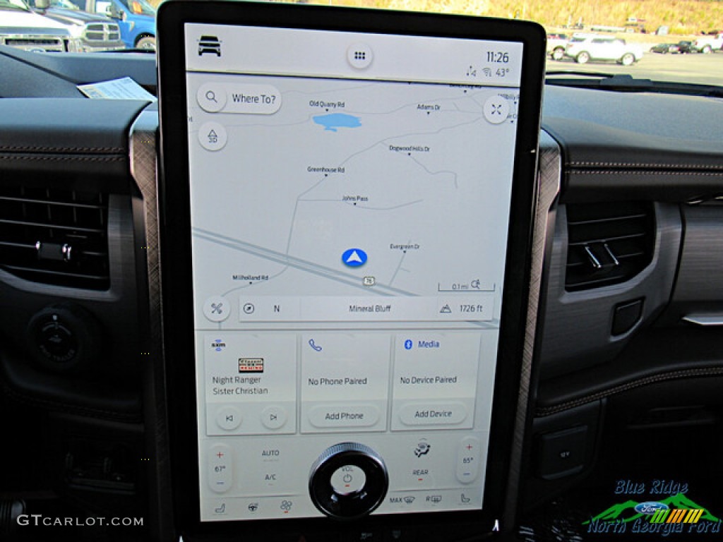 2022 Ford Expedition King Ranch Max 4x4 Controls Photo #145524893