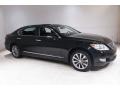 Obsidian Black 2010 Lexus LS 460 L AWD