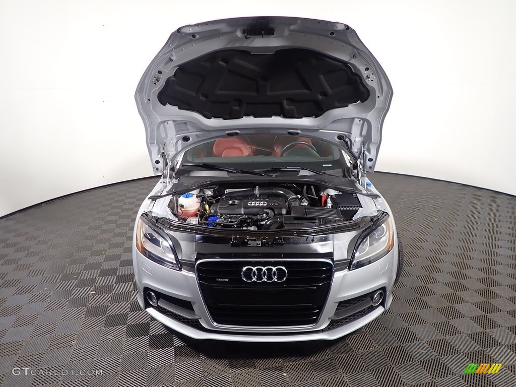 2014 TT 2.0T quattro Coupe - Ice Silver Metallic / Black photo #5