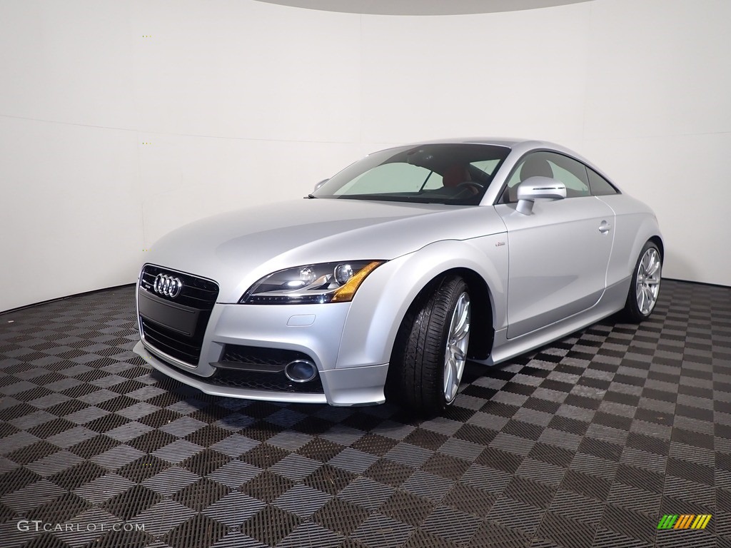 Ice Silver Metallic 2014 Audi TT 2.0T quattro Coupe Exterior Photo #145525865