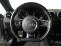 Black 2014 Audi TT 2.0T quattro Coupe Steering Wheel
