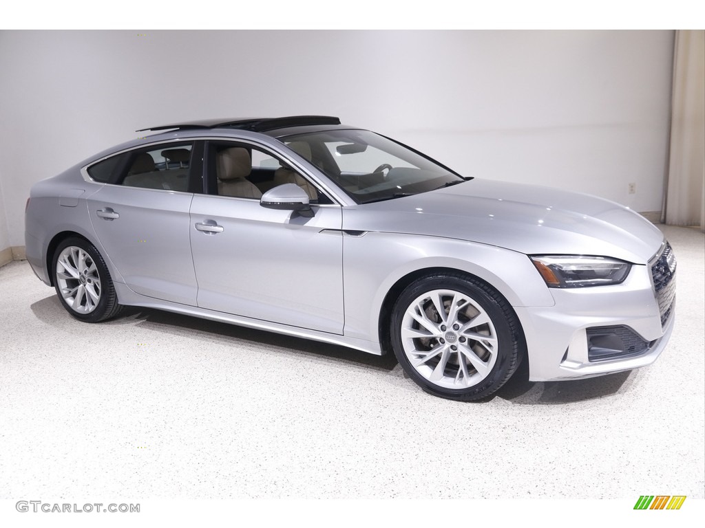Florett Silver Metallic 2020 Audi A5 Sportback Premium quattro Exterior Photo #145526142