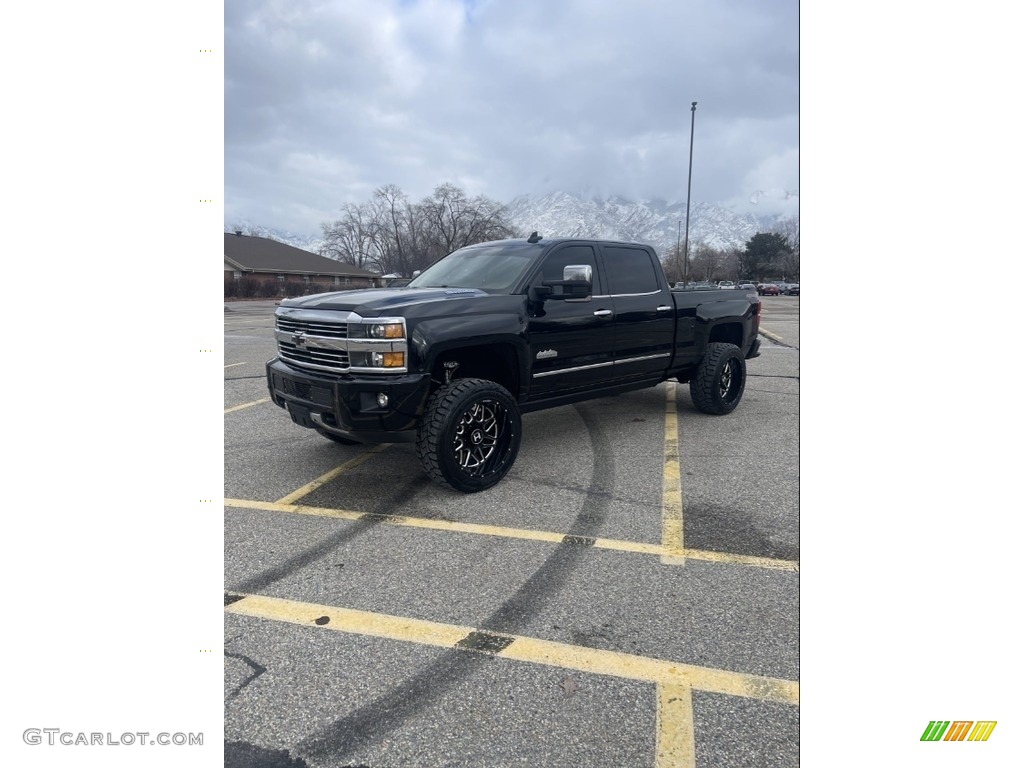 2016 Silverado 2500HD High Country Crew Cab 4x4 - Black / High Country Saddle photo #1