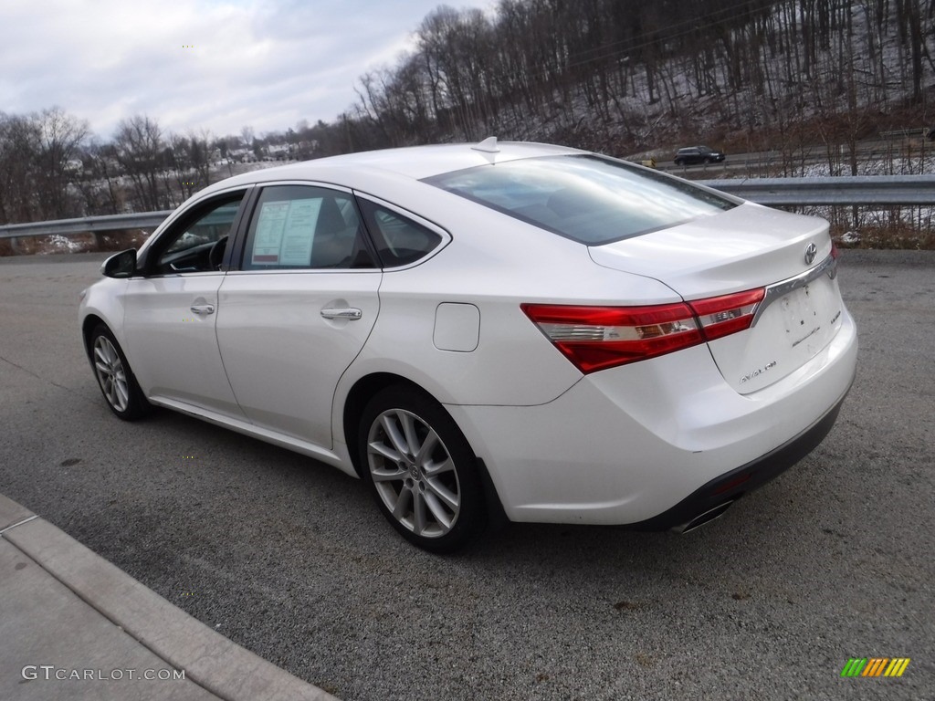 2013 Avalon Limited - Blizzard White Pearl / Black photo #12
