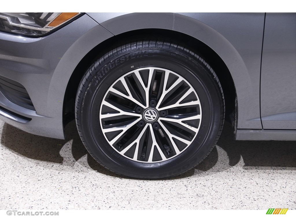 2019 Jetta SE - Platinum Gray Metallic / Titan Black photo #20