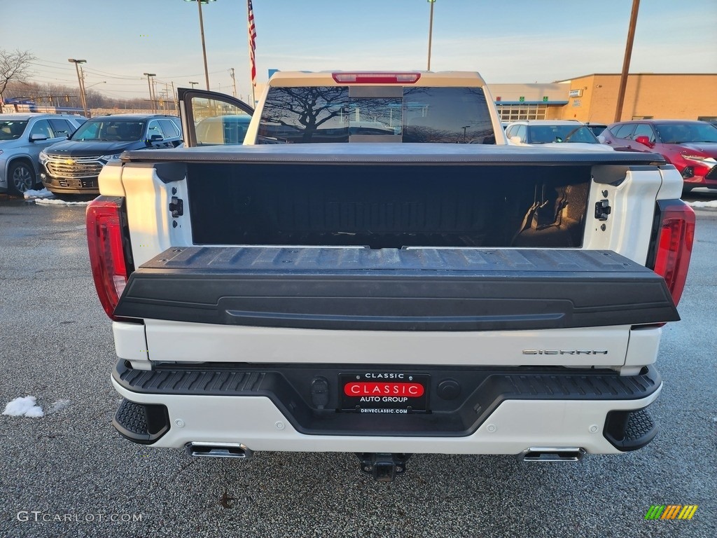 2021 Sierra 1500 Denali Crew Cab 4WD - White Frost Tricoat / Jet Black photo #5