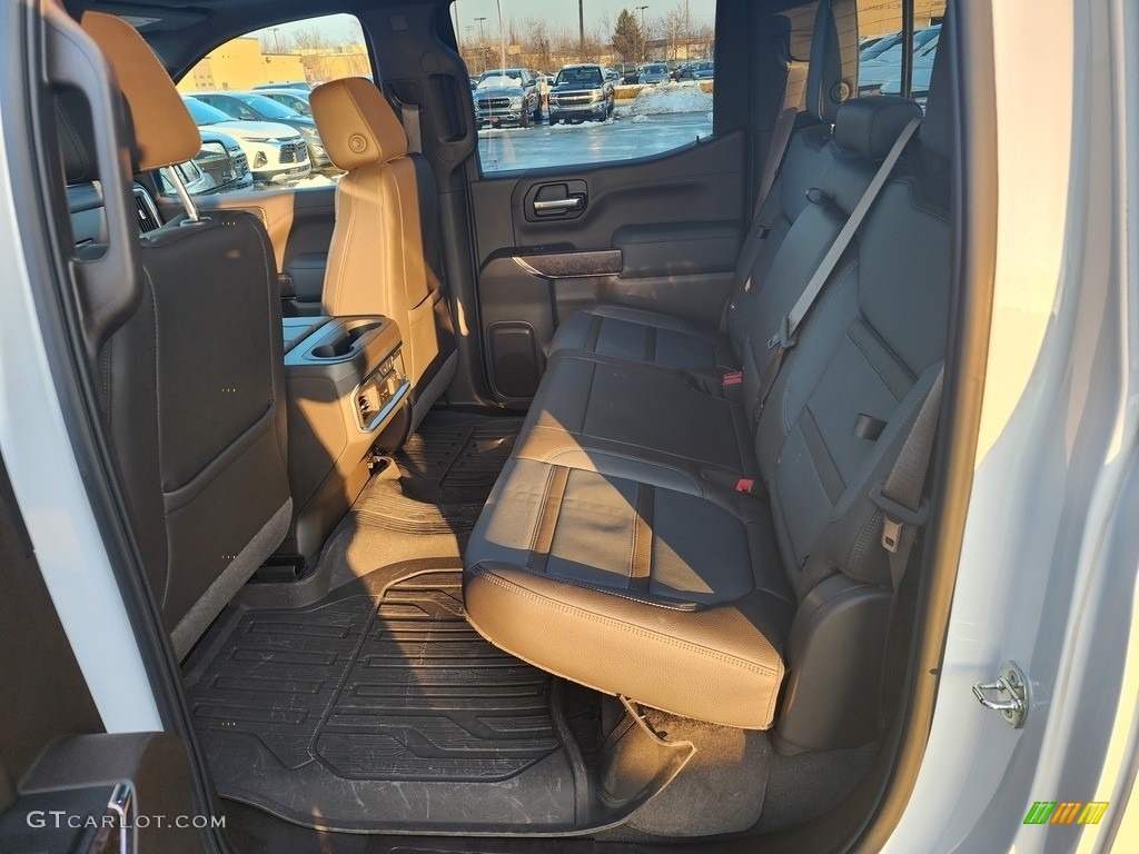 2021 Sierra 1500 Denali Crew Cab 4WD - White Frost Tricoat / Jet Black photo #8