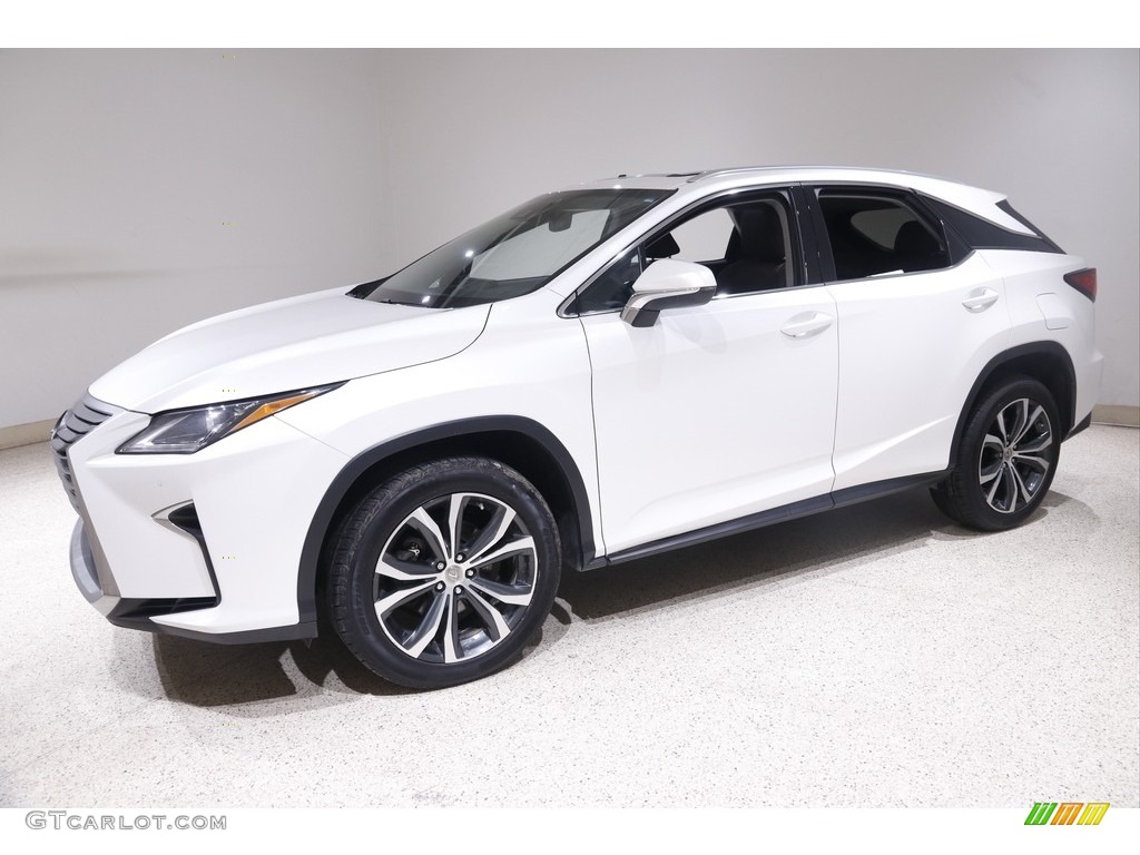 2017 RX 350 AWD - Eminent White Pearl / Noble Brown photo #3