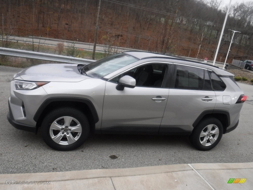 Silver Sky Metallic 2021 Toyota RAV4 XLE AWD Exterior Photo #145527935