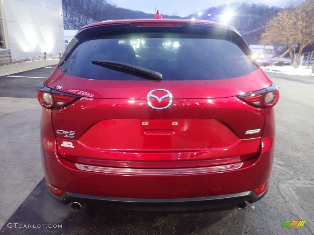 2017 CX-5 Grand Touring AWD - Soul Red Metallic / Parchment photo #3