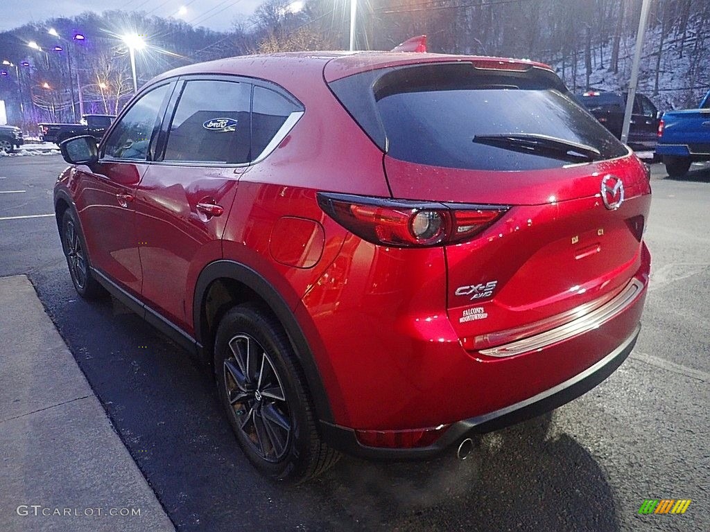 2017 CX-5 Grand Touring AWD - Soul Red Metallic / Parchment photo #5