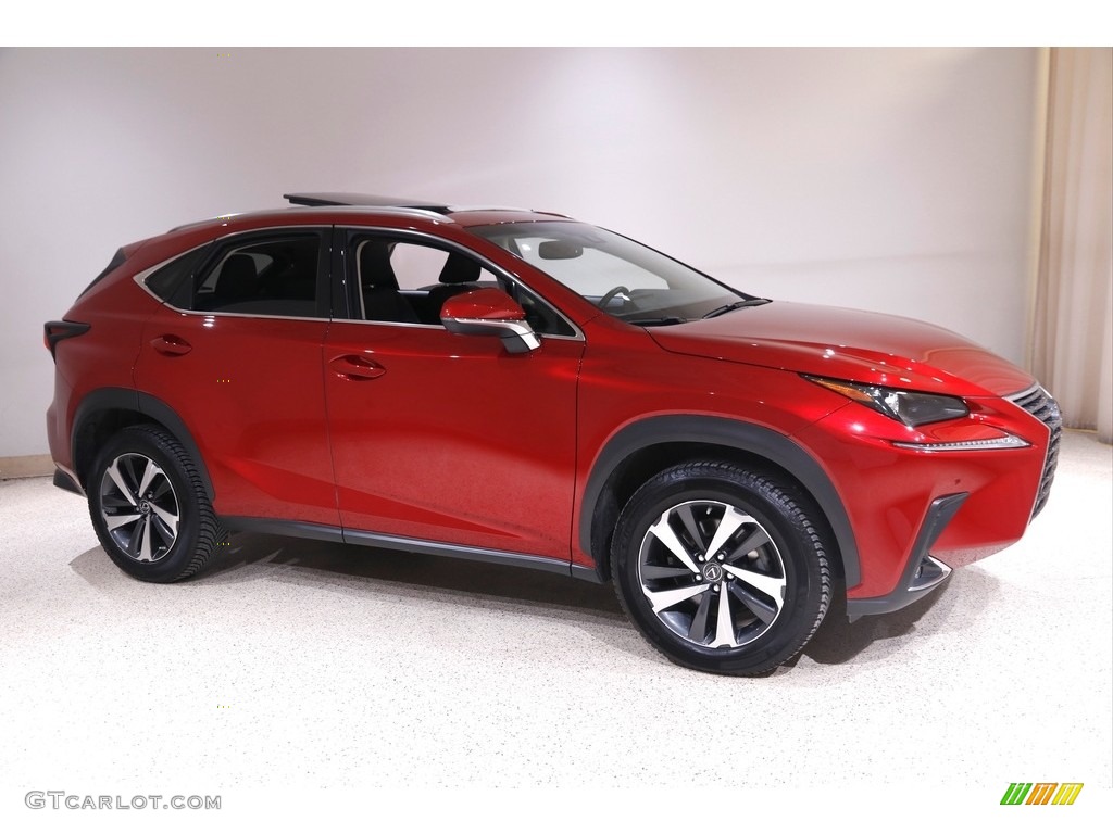 2018 NX 300 AWD - Matador Red Mica / Black photo #1