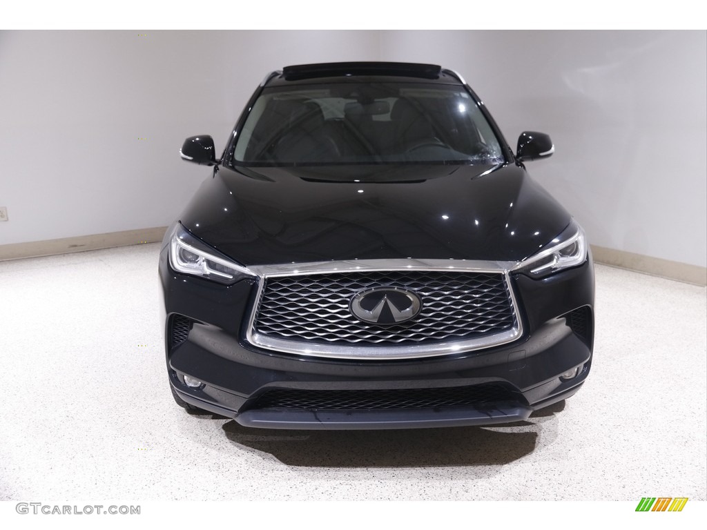 2019 QX50 Luxe AWD - Black Obsidian / Graphite photo #2