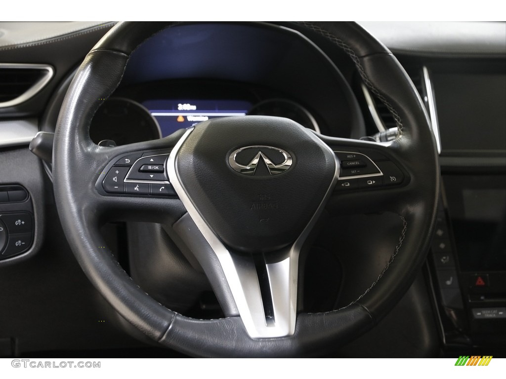 2019 QX50 Luxe AWD - Black Obsidian / Graphite photo #7