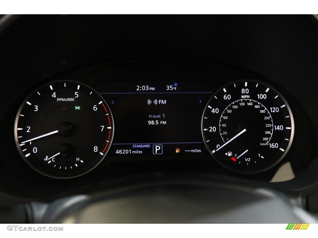 2019 QX50 Luxe AWD - Black Obsidian / Graphite photo #8