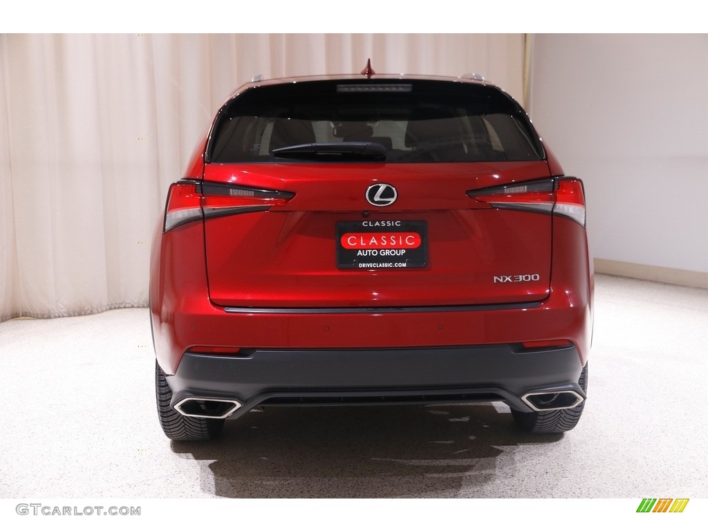 2018 NX 300 AWD - Matador Red Mica / Black photo #21