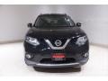 2015 Super Black Nissan Rogue SL  photo #2