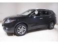 2015 Super Black Nissan Rogue SL  photo #3