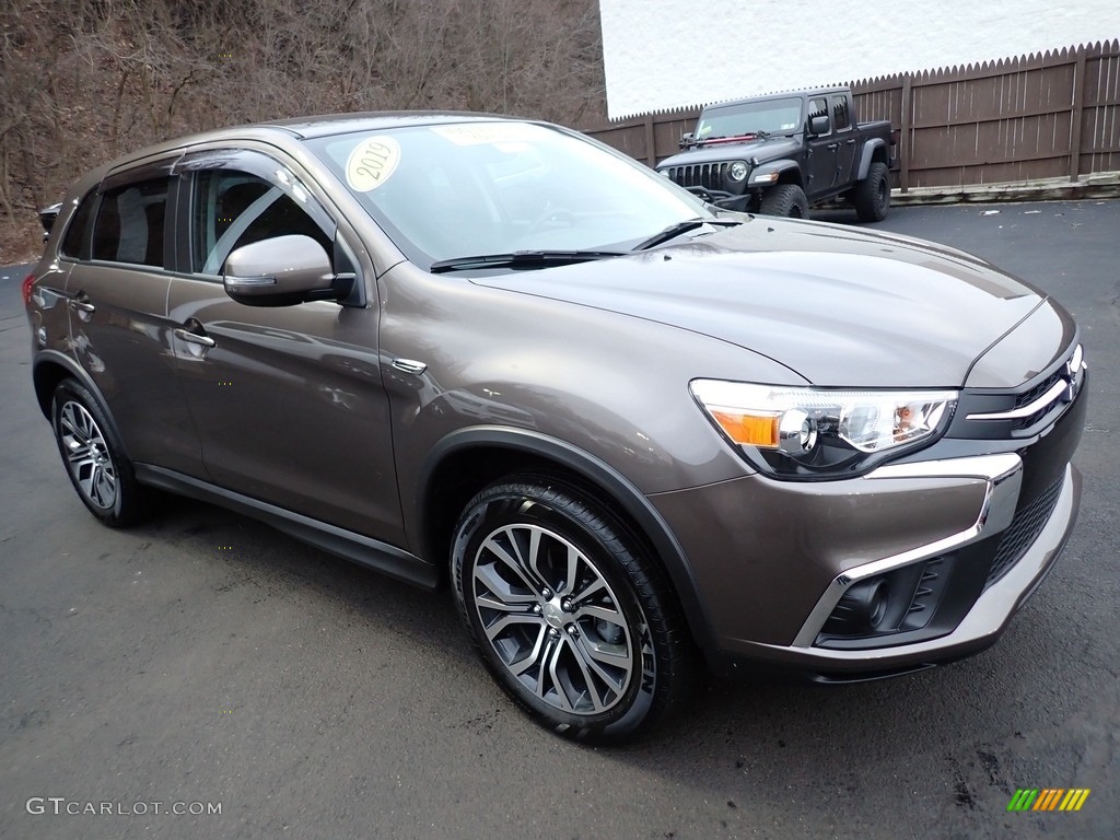 Quartz Brown Metallic 2019 Mitsubishi Outlander Sport ES AWC Exterior Photo #145529147