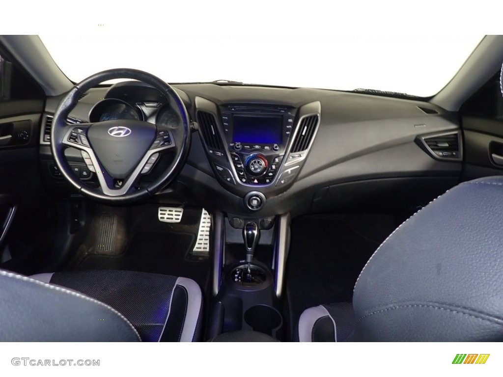 2013 Veloster Turbo - Ultra Black / Black photo #21