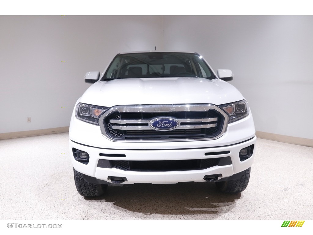 2021 Ranger Lariat SuperCrew 4x4 - Oxford White / Ebony photo #2