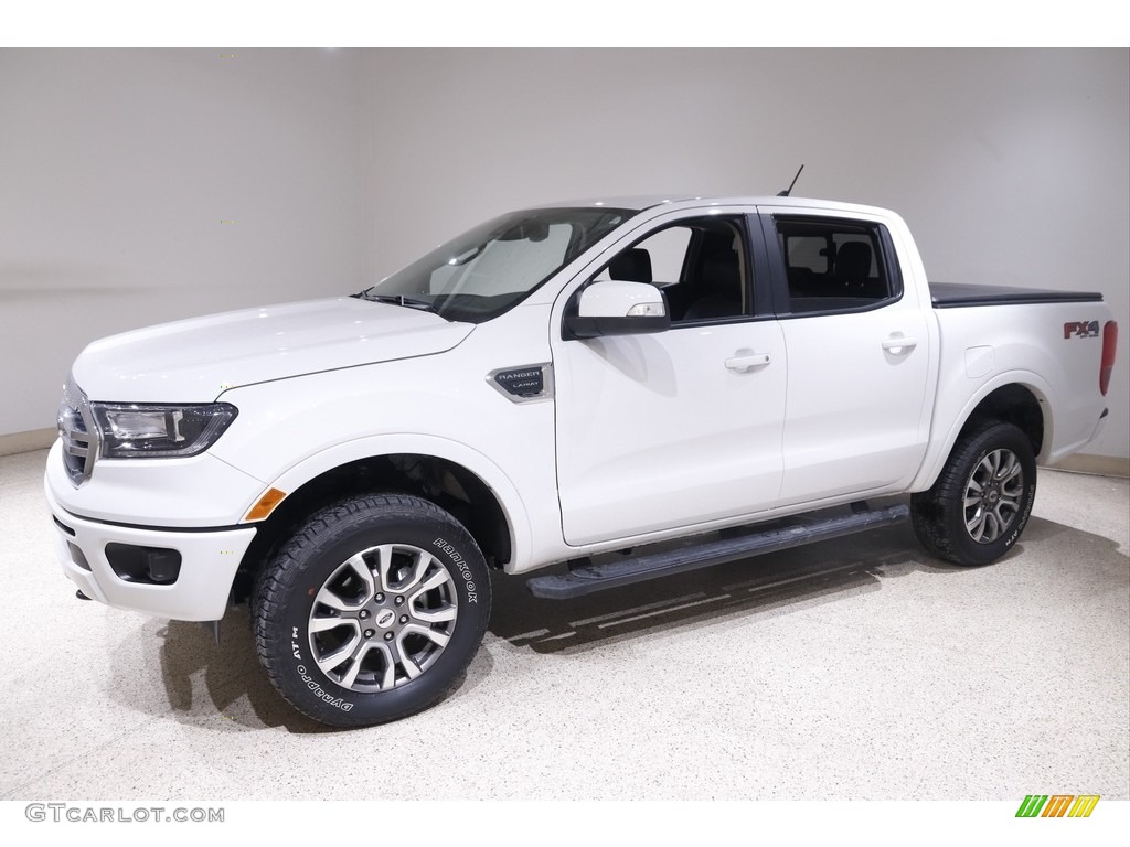 2021 Ranger Lariat SuperCrew 4x4 - Oxford White / Ebony photo #3