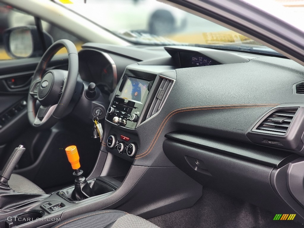 2021 Subaru Crosstrek Premium Black Dashboard Photo #145530071