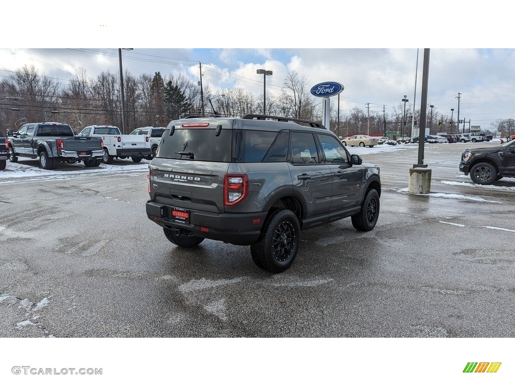 2021 Bronco Sport Badlands 4x4 - Carbonized Gray Metallic / Ebony/Roast photo #5