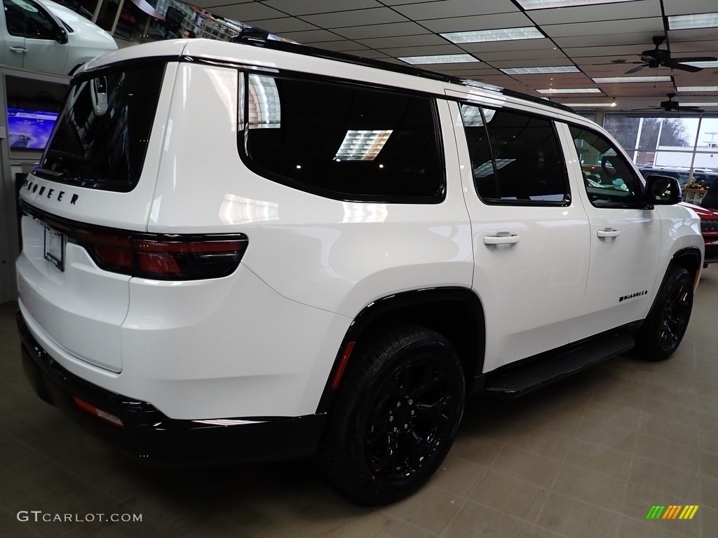 Bright White 2023 Jeep Wagoneer Base 4x4 Exterior Photo #145530557