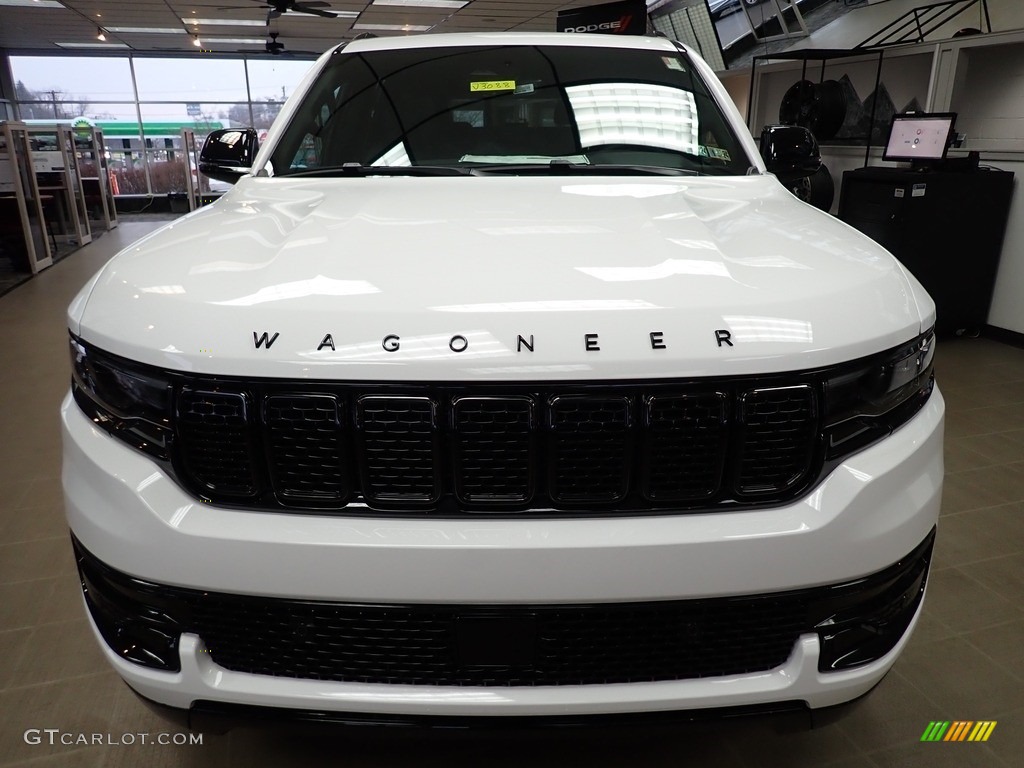 Bright White 2023 Jeep Wagoneer Base 4x4 Exterior Photo #145530599