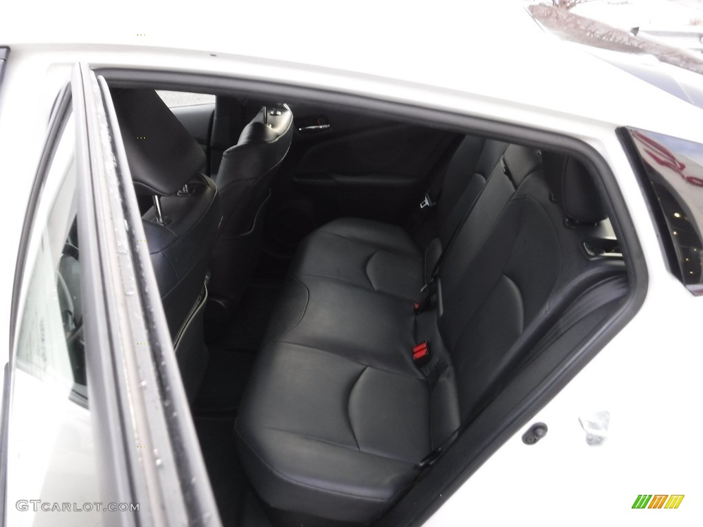 2019 Prius XLE - Blizzard White Pearl / Black photo #26
