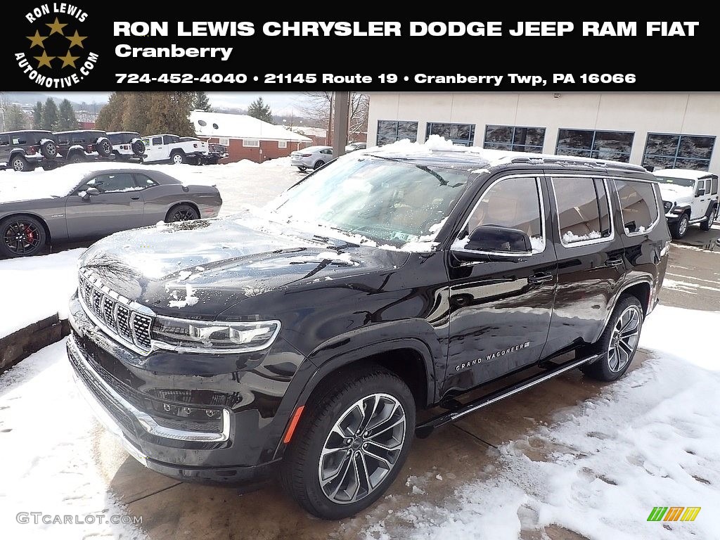 2023 Grand Wagoneer Series III 4x4 - Diamond Black Crystal Pearl / Tupelo/Black photo #1