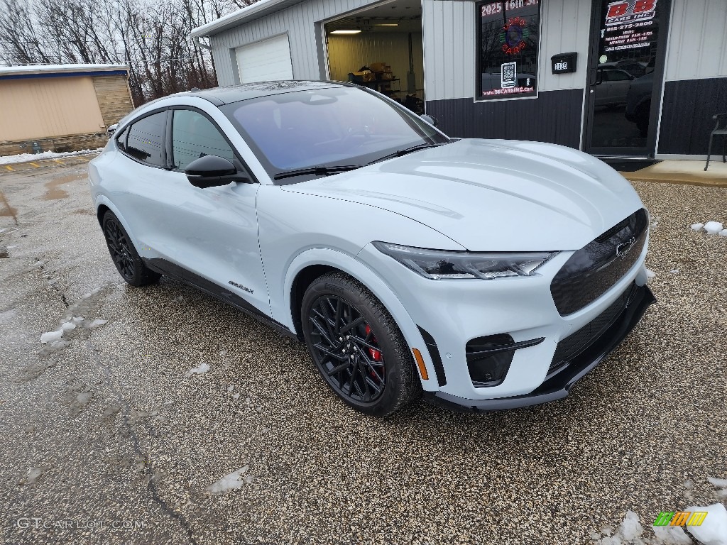 Space White Metallic 2023 Ford Mustang Mach-E GT eAWD Exterior Photo #145532076