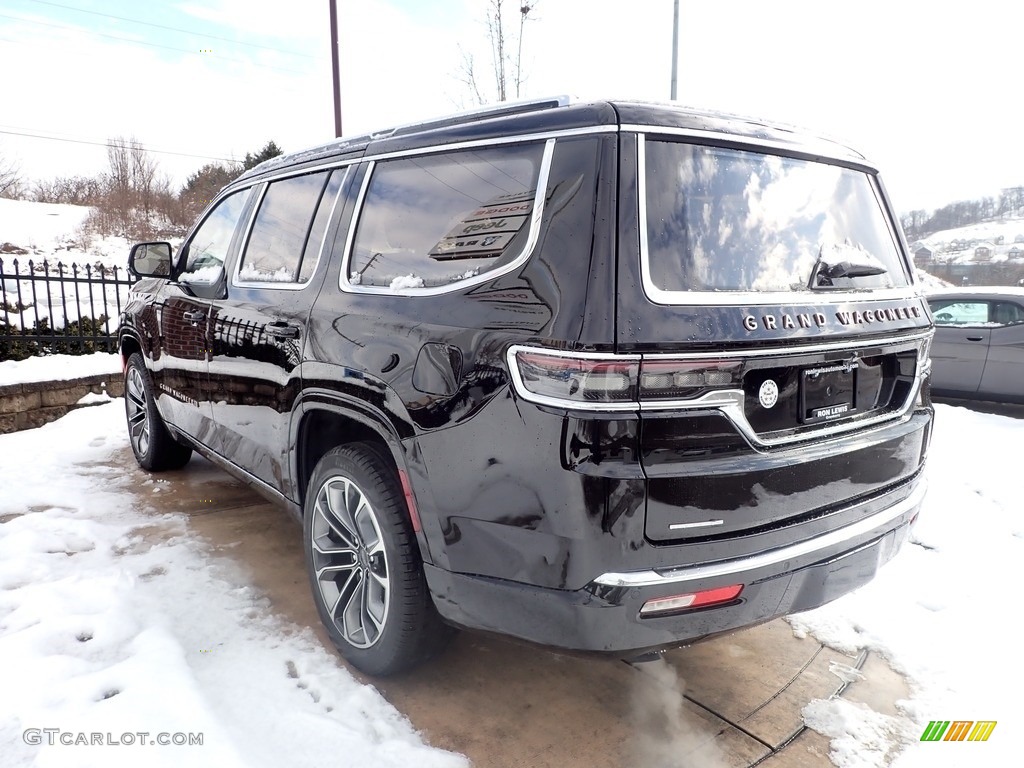 Diamond Black Crystal Pearl 2023 Jeep Grand Wagoneer Series III 4x4 Exterior Photo #145532145