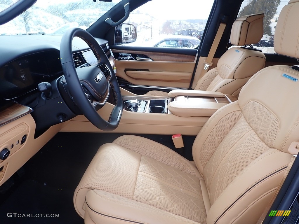 Tupelo/Black Interior 2023 Jeep Grand Wagoneer Series III 4x4 Photo #145532364
