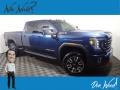 Pacific Blue Metallic 2022 GMC Sierra 3500HD AT4 Crew Cab 4WD