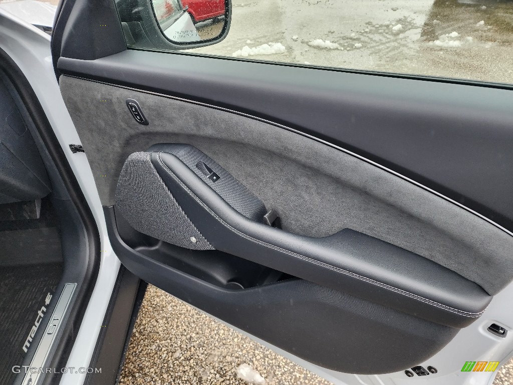2023 Ford Mustang Mach-E GT eAWD Gray/Metallic Door Panel Photo #145532640