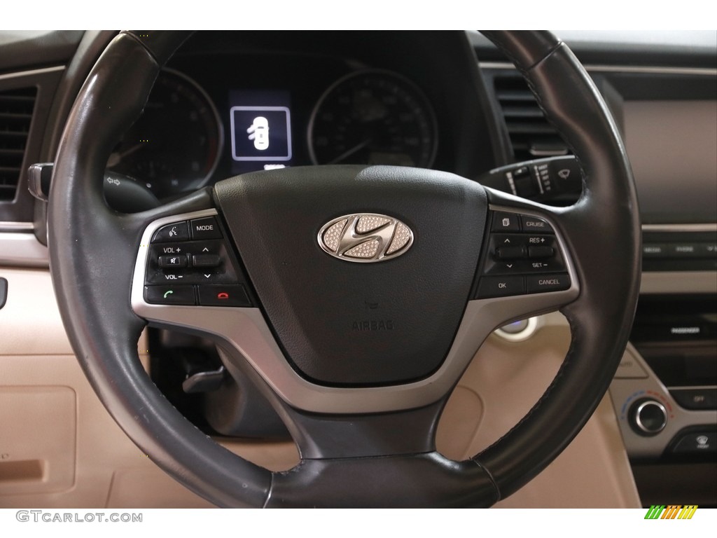 2018 Elantra Value Edition - Scarlet Red / Beige photo #7