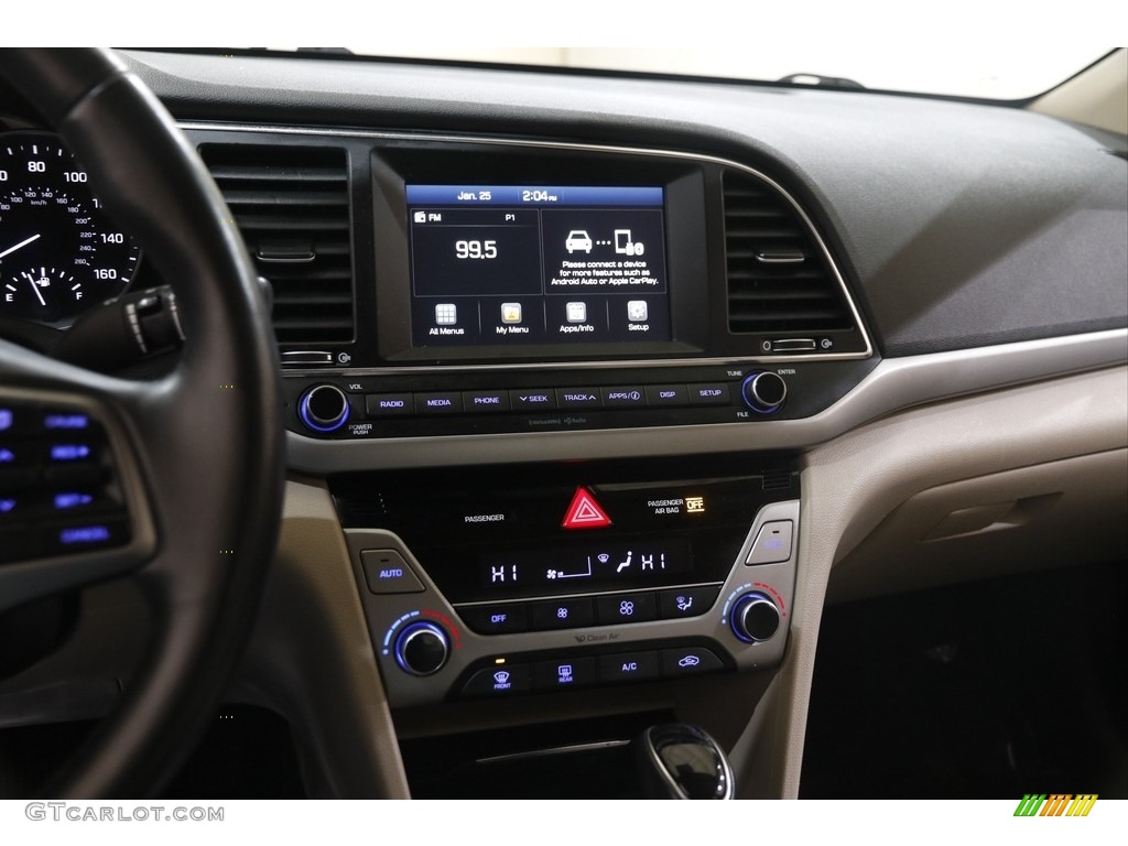 2018 Elantra Value Edition - Scarlet Red / Beige photo #9